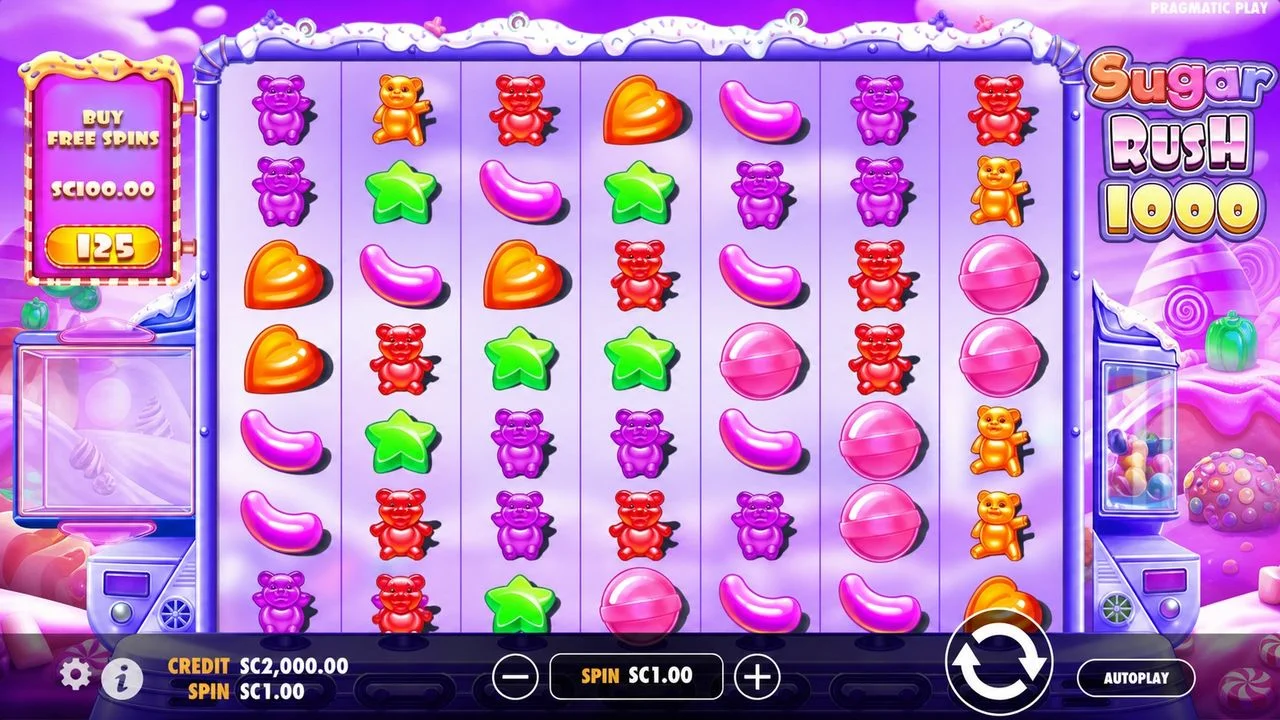 Sugar Rush 1000 base game